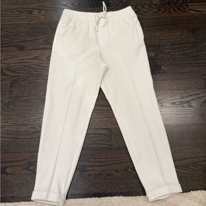 Zara Men's Cream Joggers